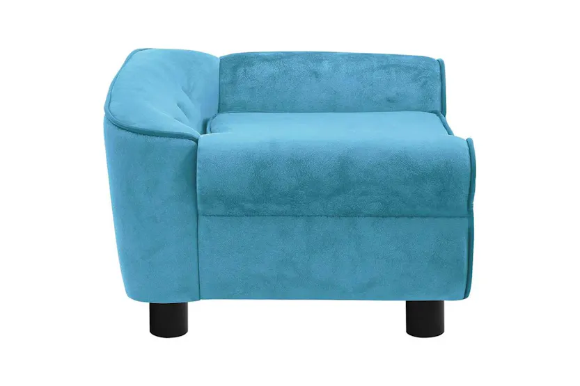 Vidaxl Dog Sofa Turquoise 72x45x30 Cm Plush Vidaxl Dog Sofa Turquoise 72x45x30 Cm Plush