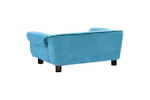 Vidaxl Dog Sofa Turquoise 72x45x30 Cm Plush Vidaxl Dog Sofa Turquoise 72x45x30 Cm Plush