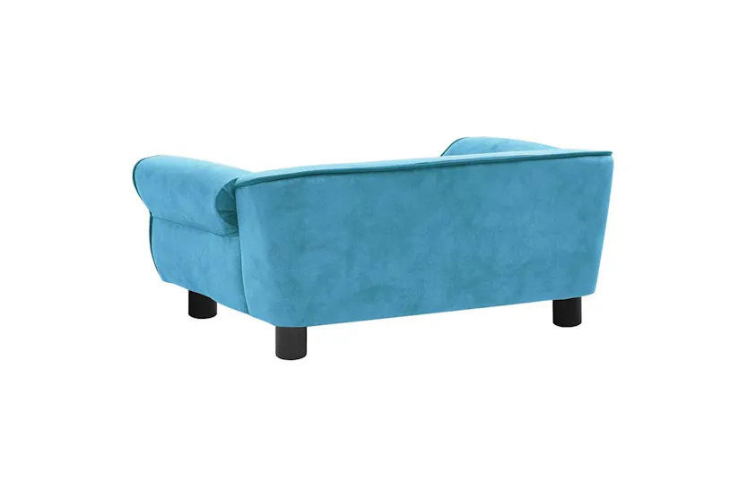 Vidaxl Dog Sofa Turquoise 72x45x30 Cm Plush Vidaxl Dog Sofa Turquoise 72x45x30 Cm Plush