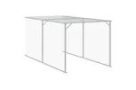 Vidaxl Chicken Cage With Run Anthracite 117x609x123 Cm Galvanised Steel Vidaxl Chicken Cage With Run Anthracite 117x609x123 Cm Galvanised Steel