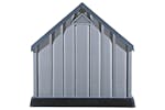 Vidaxl Dog House Grey 92x87x91 Cm Plastic Vidaxl Dog House Grey 92x87x91 Cm Plastic