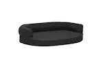 Vidaxl Ergonomic Dog Bed Mattress 75x53 Cm Linen Look Black Vidaxl Ergonomic Dog Bed Mattress 75x53 Cm Linen Look Black