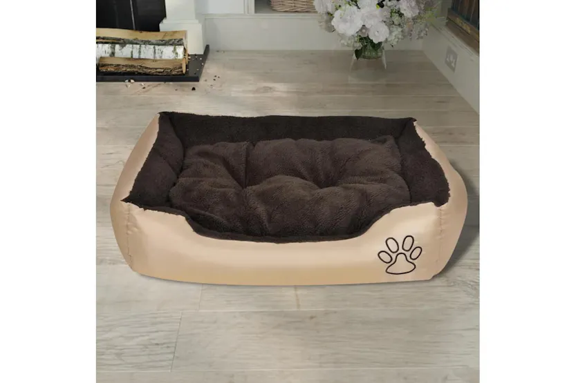 Vidaxl Warm Dog Bed With Padded Cushion Xl Vidaxl Warm Dog Bed With Padded Cushion Xl