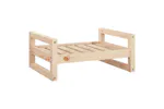 Vidaxl Dog Bed 655x505x28 Cm Solid Pine Wood Vidaxl Dog Bed 655x505x28 Cm Solid Pine Wood