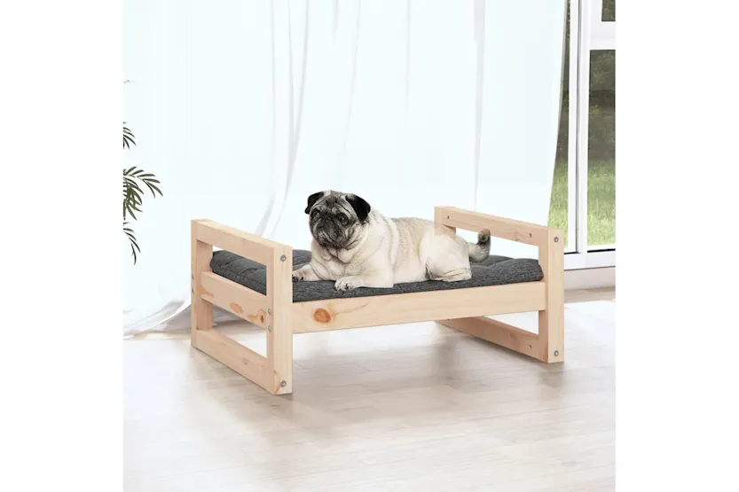 Vidaxl Dog Bed 655x505x28 Cm Solid Pine Wood Vidaxl Dog Bed 655x505x28 Cm Solid Pine Wood