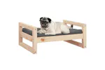 Vidaxl Dog Bed 655x505x28 Cm Solid Pine Wood Vidaxl Dog Bed 655x505x28 Cm Solid Pine Wood