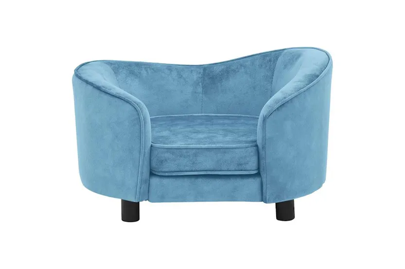 Vidaxl Dog Sofa Turquoise 69x49x40 Cm Plush Vidaxl Dog Sofa Turquoise 69x49x40 Cm Plush