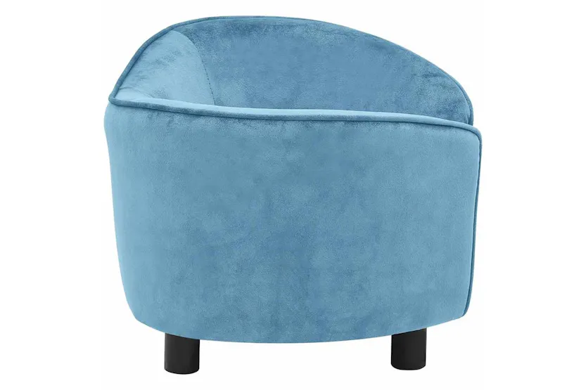 Vidaxl Dog Sofa Turquoise 69x49x40 Cm Plush Vidaxl Dog Sofa Turquoise 69x49x40 Cm Plush