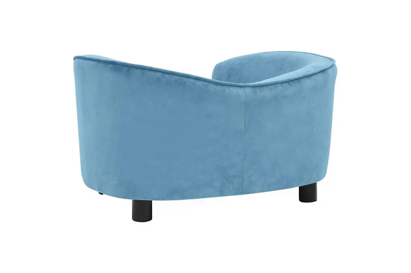 Vidaxl Dog Sofa Turquoise 69x49x40 Cm Plush Vidaxl Dog Sofa Turquoise 69x49x40 Cm Plush