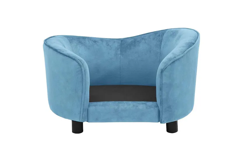Vidaxl Dog Sofa Turquoise 69x49x40 Cm Plush Vidaxl Dog Sofa Turquoise 69x49x40 Cm Plush