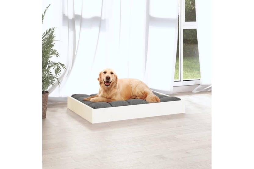Vidaxl Dog Bed White 715x54x9 Cm Solid Wood Pine Vidaxl Dog Bed White 715x54x9 Cm Solid Wood Pine