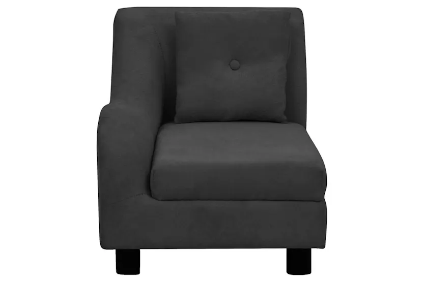 Vidaxl Dog Sofa With Pillow Black 83x44x44 Cm Plush Vidaxl Dog Sofa With Pillow Black 83x44x44 Cm Plush