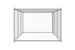 Vidaxl Dog Cage With Door Grey 6x2x15 M Galvanised Steel Vidaxl Dog Cage With Door Grey 6x2x15 M Galvanised Steel