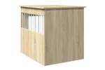 Vidaxl Dog Crate Furniture Sonoma Oak 645x80x71 Cm Engineered Wood Vidaxl Dog Crate Furniture Sonoma Oak 645x80x71 Cm Engineered Wood