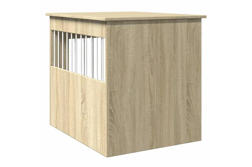Vidaxl Dog Crate Furniture Sonoma Oak 645x80x71 Cm Engineered Wood Vidaxl Dog Crate Furniture Sonoma Oak 645x80x71 Cm Engineered Wood