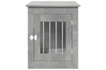 Vidaxl Dog Crate Furniture Concrete Grey 55x75x65 Cm Engineered Wood Vidaxl Dog Crate Furniture Concrete Grey 55x75x65 Cm Engineered Wood