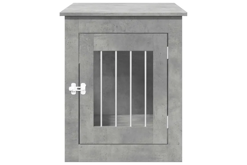 Vidaxl Dog Crate Furniture Concrete Grey 55x75x65 Cm Engineered Wood Vidaxl Dog Crate Furniture Concrete Grey 55x75x65 Cm Engineered Wood
