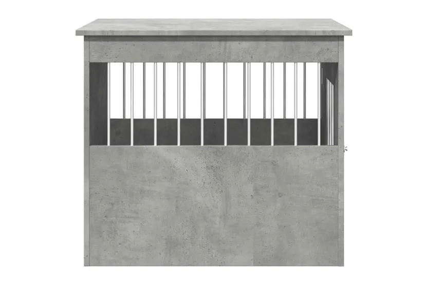 Vidaxl Dog Crate Furniture Concrete Grey 55x75x65 Cm Engineered Wood Vidaxl Dog Crate Furniture Concrete Grey 55x75x65 Cm Engineered Wood