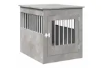 Vidaxl Dog Crate Furniture Concrete Grey 645x80x71 Cm Engineered Wood Vidaxl Dog Crate Furniture Concrete Grey 645x80x71 Cm Engineered Wood
