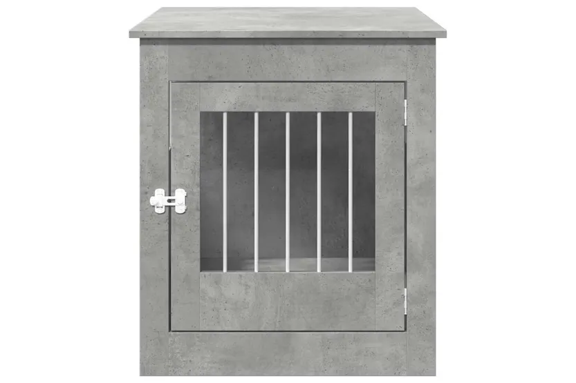 Vidaxl Dog Crate Furniture Concrete Grey 645x80x71 Cm Engineered Wood Vidaxl Dog Crate Furniture Concrete Grey 645x80x71 Cm Engineered Wood