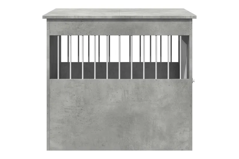 Vidaxl Dog Crate Furniture Concrete Grey 645x80x71 Cm Engineered Wood Vidaxl Dog Crate Furniture Concrete Grey 645x80x71 Cm Engineered Wood