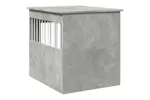 Vidaxl Dog Crate Furniture Concrete Grey 645x80x71 Cm Engineered Wood Vidaxl Dog Crate Furniture Concrete Grey 645x80x71 Cm Engineered Wood