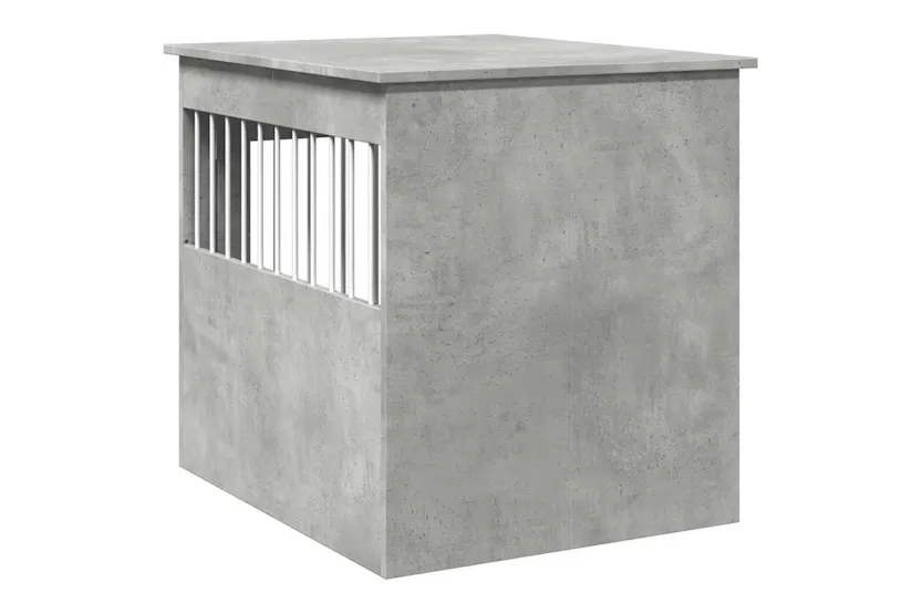 Vidaxl Dog Crate Furniture Concrete Grey 645x80x71 Cm Engineered Wood Vidaxl Dog Crate Furniture Concrete Grey 645x80x71 Cm Engineered Wood