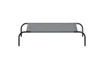 Vidaxl Elevated Dog Bed Grey 90x50x20 Cm Oxford Fabric And Steel Vidaxl Elevated Dog Bed Grey 90x50x20 Cm Oxford Fabric And Steel