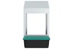 Vidaxl Chicken Nesting Box 1 Compartment Wall-mounted Galvanised Steel Vidaxl Chicken Nesting Box 1 Compartment Wall-mounted Galvanised Steel