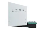 Vidaxl Chicken Nesting Box 1 Compartment Wall-mounted Galvanised Steel Vidaxl Chicken Nesting Box 1 Compartment Wall-mounted Galvanised Steel