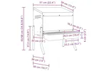 Vidaxl Chicken Nesting Box 2 Compartments With Legs Galvanised Steel Vidaxl Chicken Nesting Box 2 Compartments With Legs Galvanised Steel