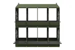 Vidaxl Chicken Nesting Box With 8 Compartments Olive Green Metal Vidaxl Chicken Nesting Box With 8 Compartments Olive Green Metal