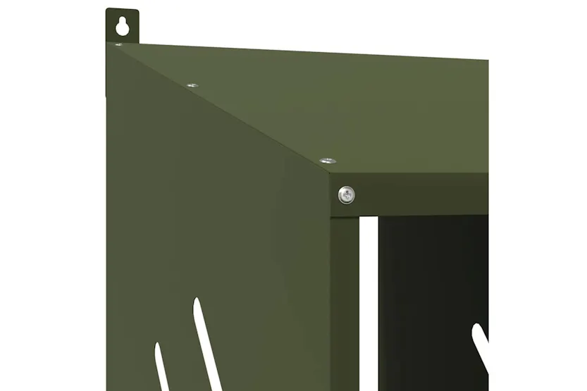 Vidaxl Chicken Nesting Box With 8 Compartments Olive Green Metal Vidaxl Chicken Nesting Box With 8 Compartments Olive Green Metal