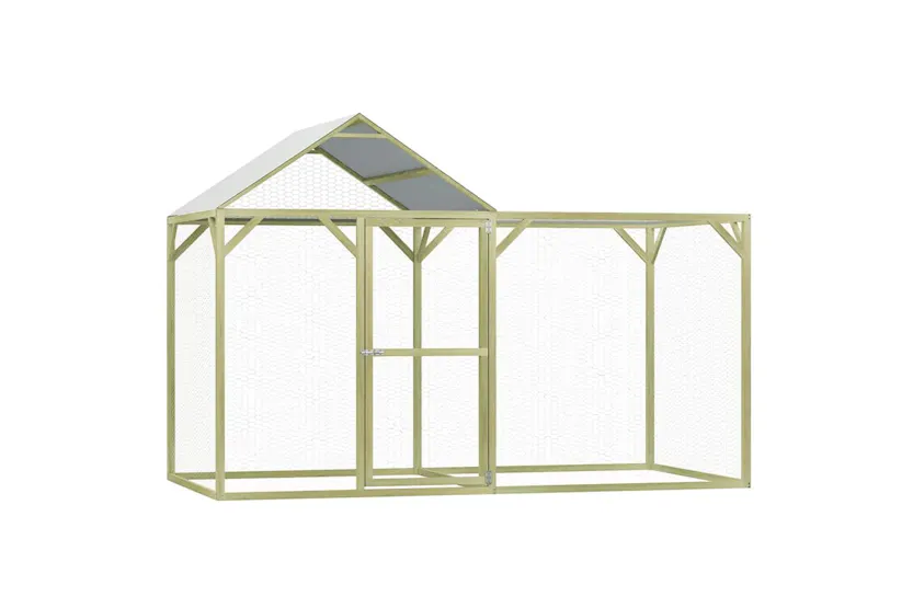 Vidaxl Chicken Cage 3x15x2 M Impregnated Wood Pine Vidaxl Chicken Cage 3x15x2 M Impregnated Wood Pine
