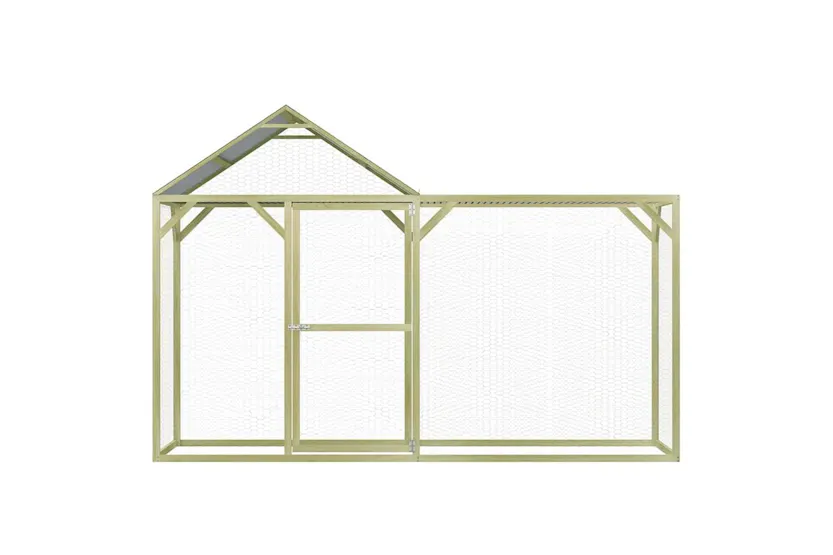 Vidaxl Chicken Cage 3x15x2 M Impregnated Wood Pine Vidaxl Chicken Cage 3x15x2 M Impregnated Wood Pine