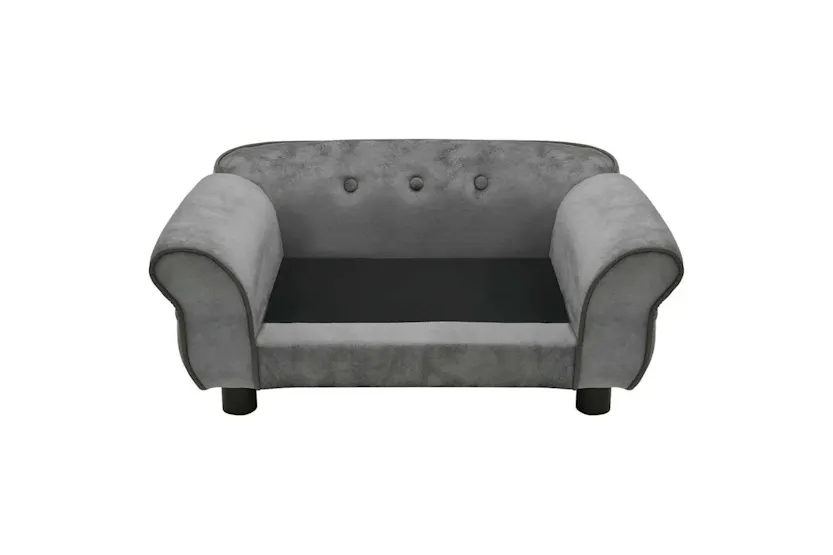 Vidaxl Dog Sofa Dark Grey 72x45x30 Cm Plush Vidaxl Dog Sofa Dark Grey 72x45x30 Cm Plush