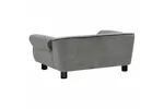 Vidaxl Dog Sofa Dark Grey 72x45x30 Cm Plush Vidaxl Dog Sofa Dark Grey 72x45x30 Cm Plush