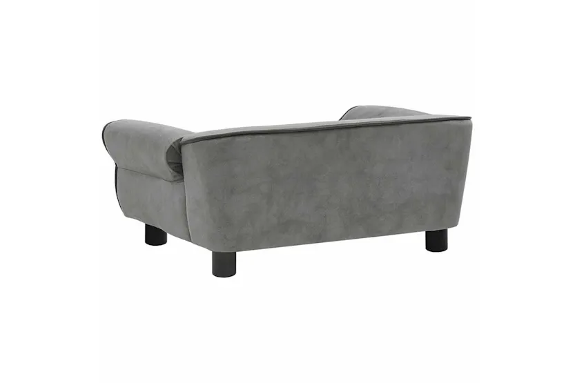 Vidaxl Dog Sofa Dark Grey 72x45x30 Cm Plush Vidaxl Dog Sofa Dark Grey 72x45x30 Cm Plush