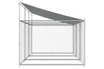 Vidaxl Dog Cage With Roof And Doors Grey 6x2x2 M Galvanised Steel Vidaxl Dog Cage With Roof And Doors Grey 6x2x2 M Galvanised Steel