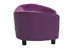 Vidaxl Dog Sofa Burgundy 69x49x40 Cm Plush And Faux Leather Vidaxl Dog Sofa Burgundy 69x49x40 Cm Plush And Faux Leather