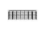 Vidaxl Outdoor Dog Kennel With Roof Steel 129 M Vidaxl Outdoor Dog Kennel With Roof Steel 129 M
