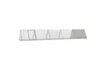 Vidaxl Rabbit Cage Grey 5045x805x71 Cm Galvanised Steel Vidaxl Rabbit Cage Grey 5045x805x71 Cm Galvanised Steel