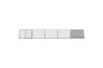 Vidaxl Rabbit Cage Grey 5045x805x71 Cm Galvanised Steel Vidaxl Rabbit Cage Grey 5045x805x71 Cm Galvanised Steel