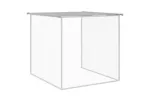 Vidaxl Chicken Cage With Roof Light Grey 203x98x90 Cm Galvanised Steel Vidaxl Chicken Cage With Roof Light Grey 203x98x90 Cm Galvanised Steel