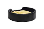 Vidaxl Dog Bed Black And Yellow 99x89x21 Cm Plush And Faux Leather Vidaxl Dog Bed Black And Yellow 99x89x21 Cm Plush And Faux Leather