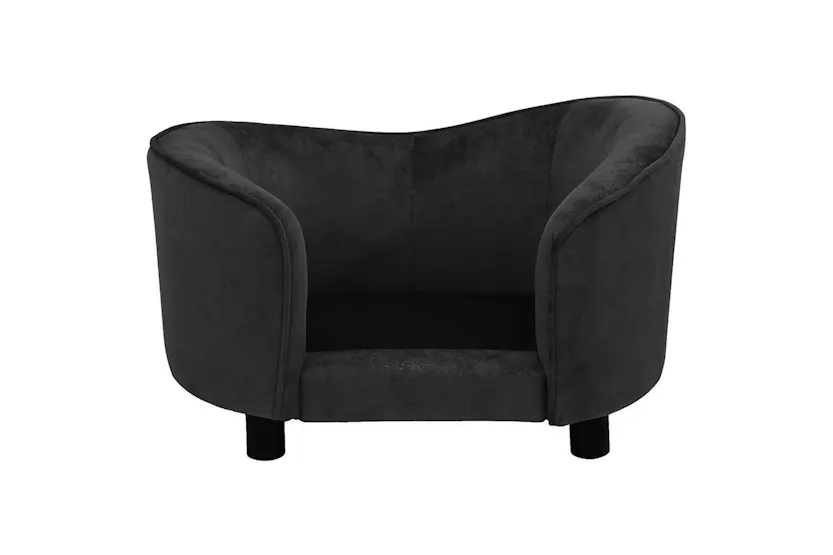 Vidaxl Dog Sofa Black 69x49x40 Cm Plush Vidaxl Dog Sofa Black 69x49x40 Cm Plush