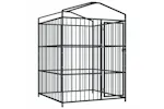 Vidaxl Outdoor Dog Kennel With Roof 150x150x210 Cm Vidaxl Outdoor Dog Kennel With Roof 150x150x210 Cm