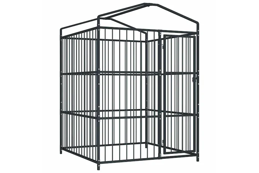 Vidaxl Outdoor Dog Kennel With Roof 150x150x210 Cm Vidaxl Outdoor Dog Kennel With Roof 150x150x210 Cm