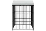 Vidaxl Outdoor Dog Kennel With Roof 150x150x210 Cm Vidaxl Outdoor Dog Kennel With Roof 150x150x210 Cm