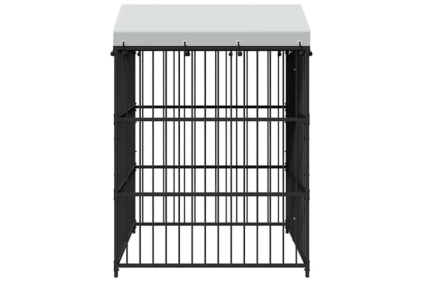 Vidaxl Outdoor Dog Kennel With Roof 150x150x210 Cm Vidaxl Outdoor Dog Kennel With Roof 150x150x210 Cm